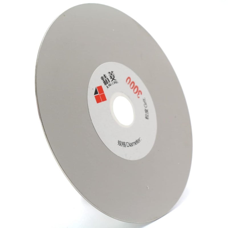 Jingling 4" inch 100mm Diamond Flat Lap Disc Coated Grinding Disk Grit 3000 Fine - Image 4